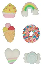 FunCakes FunCakes Suikerdecoratie Sweet Celebrations set/8