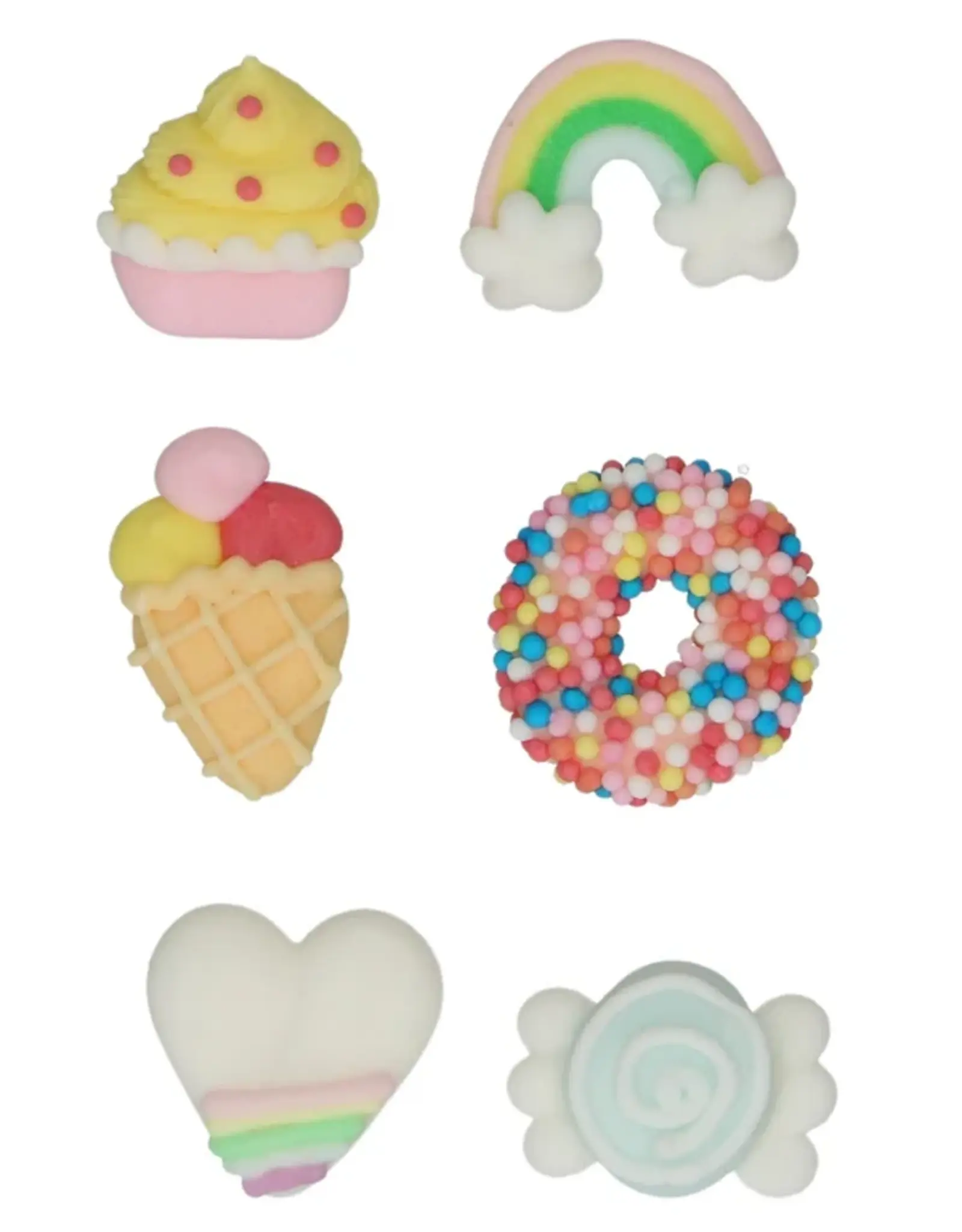 FunCakes FunCakes Suikerdecoratie Sweet Celebrations set/8