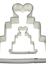 PME PME Cookie Cutter Wedding Cake set/2