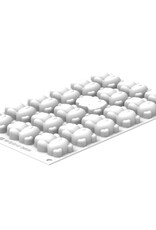 Silikomart Silikomart Siliconen Bakvorm Teddybeer XS (18x)5x3,6cm