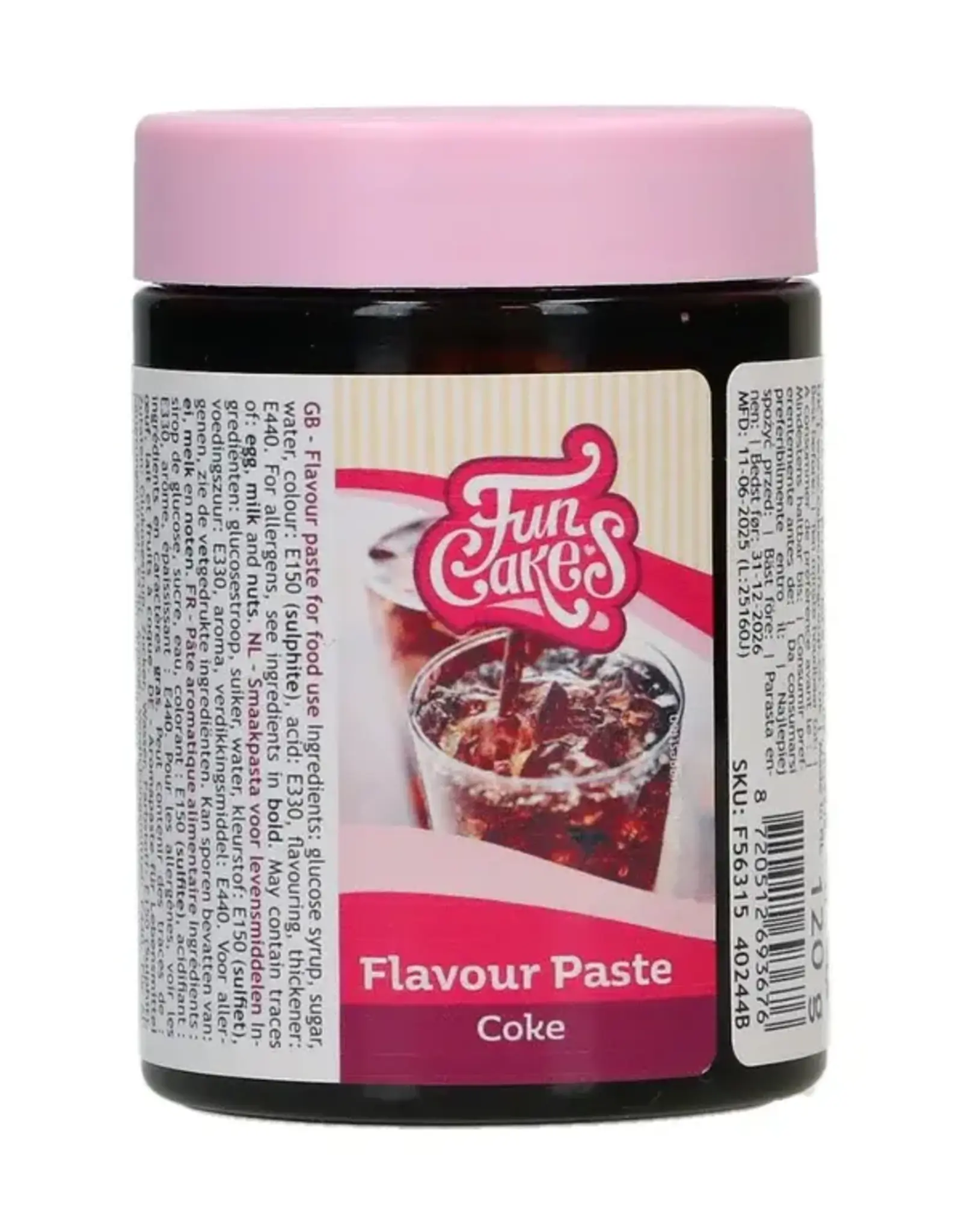 FunCakes FunCakes Smaakpasta Cola 120 g