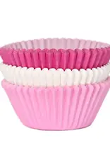 House of Marie House of Marie Baking Cups Assorti Roze pk/72