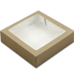 BNC Taartdoos 19x19x5cm Kraft pk/3