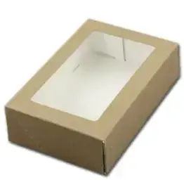 BNC Taartdoos 19x12,5x5cm Kraft pk/3
