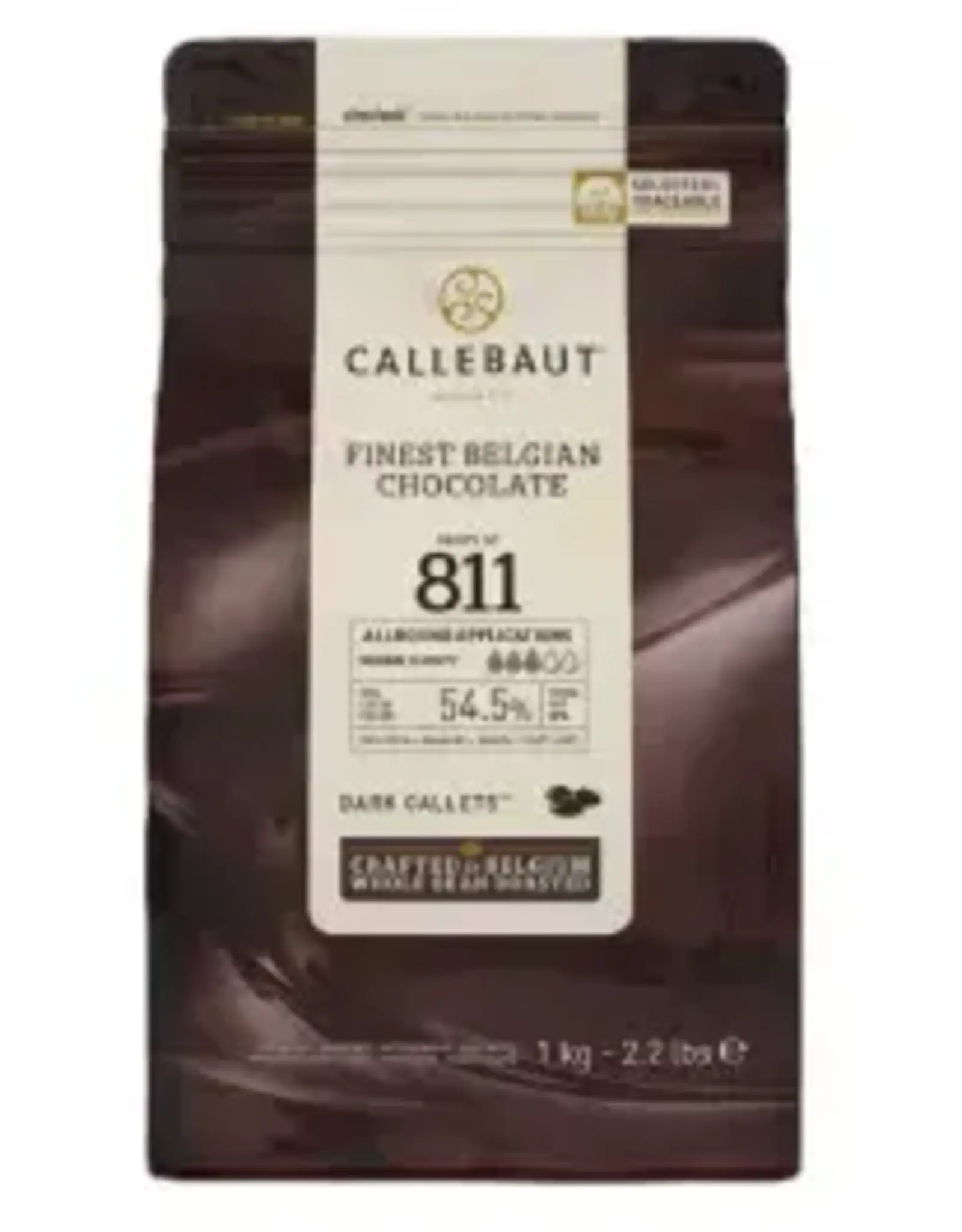Callebaut Callebaut Chocolade Callets -Puur- 1 kg