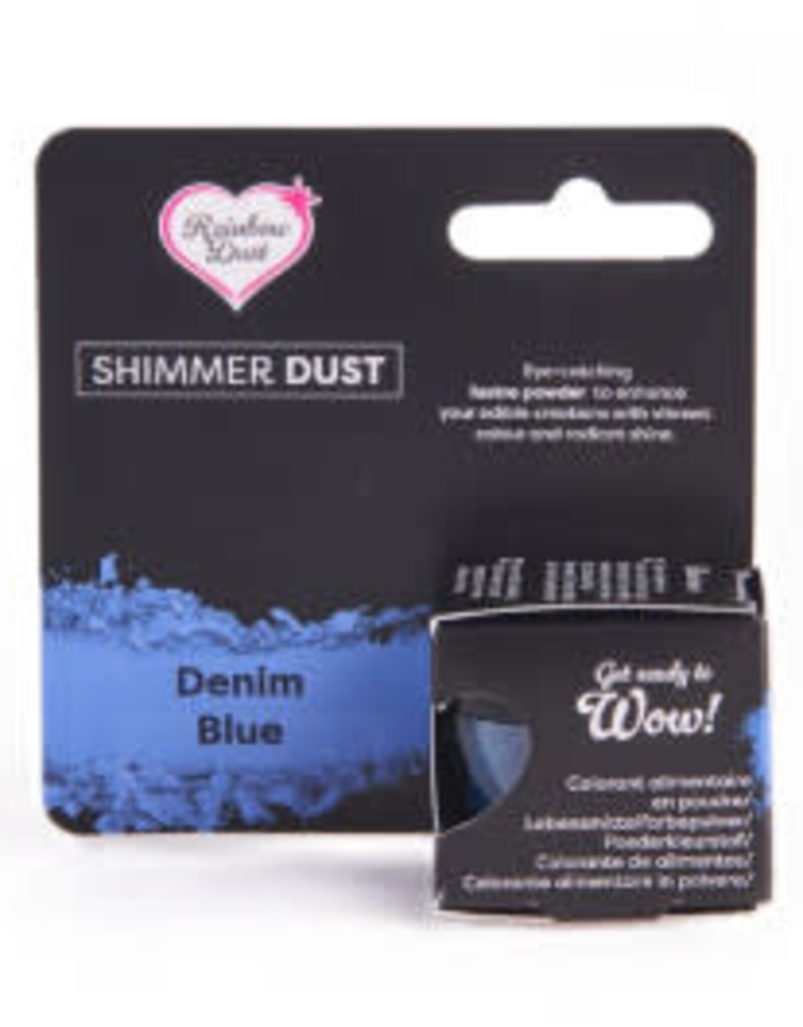 Rainbow Dust Rainbow Dust Shimmer Dust Denim Blue