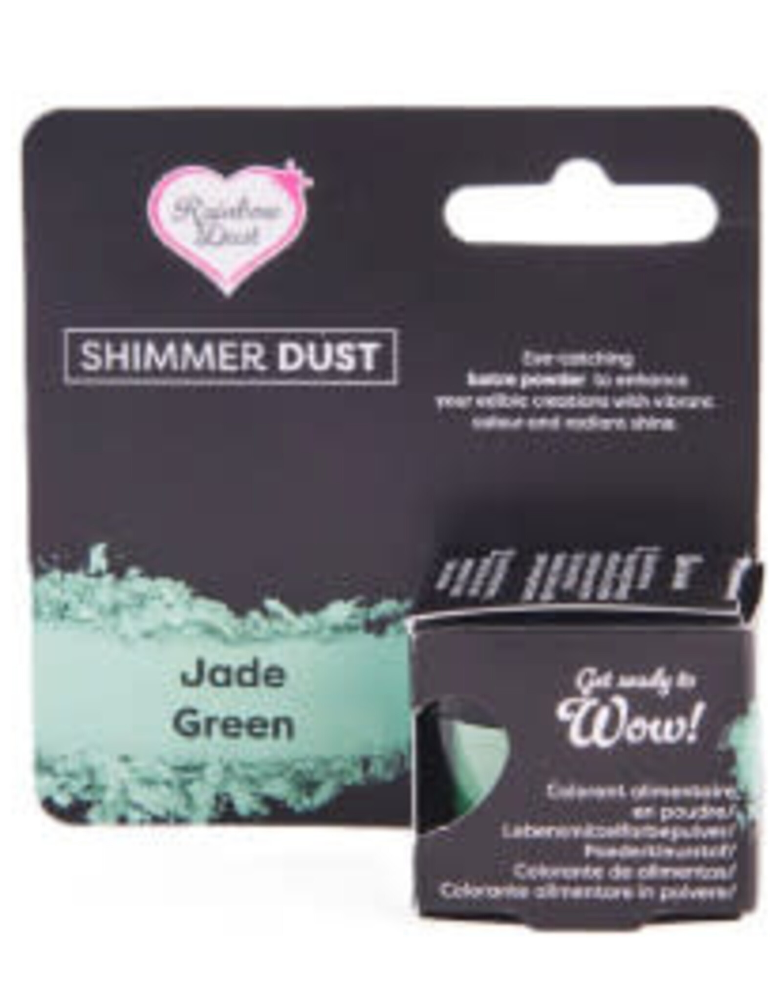 Rainbow Dust Rainbow Dust Shimmer Dust Jade Greeen