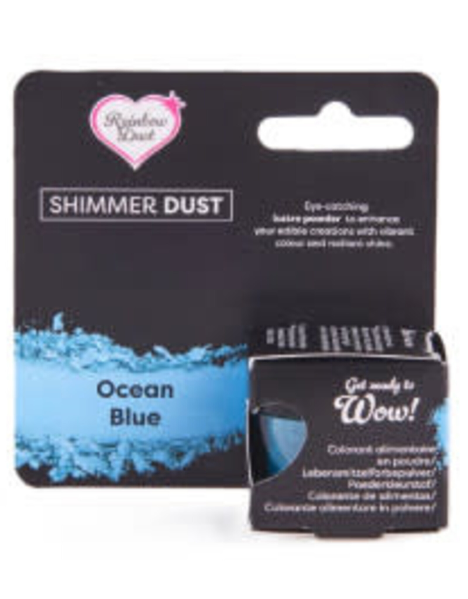 Rainbow Dust Rainbow Dust Shimmer Dust Ocean Blue