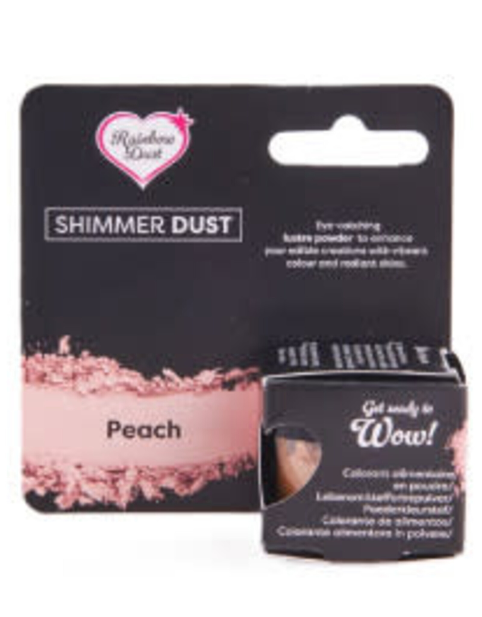 Rainbow Dust Rainbow Dust Shimmer Dust Peach