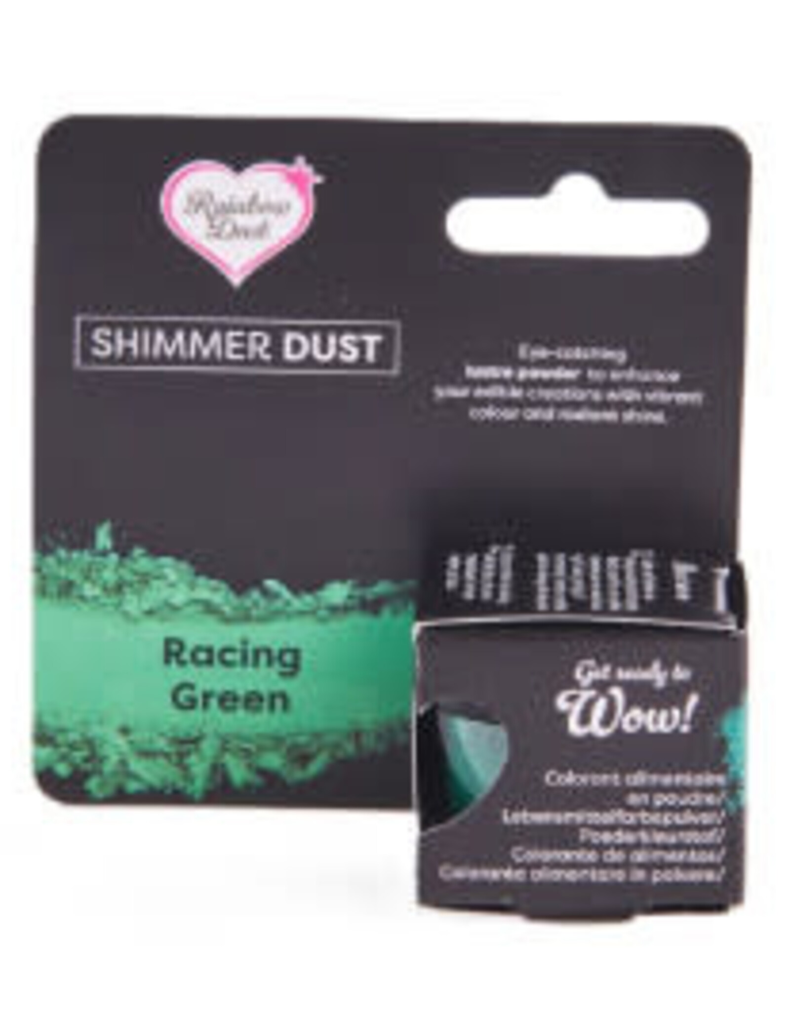 Rainbow Dust Rainbow Dust Shimmer Dust Racing Green