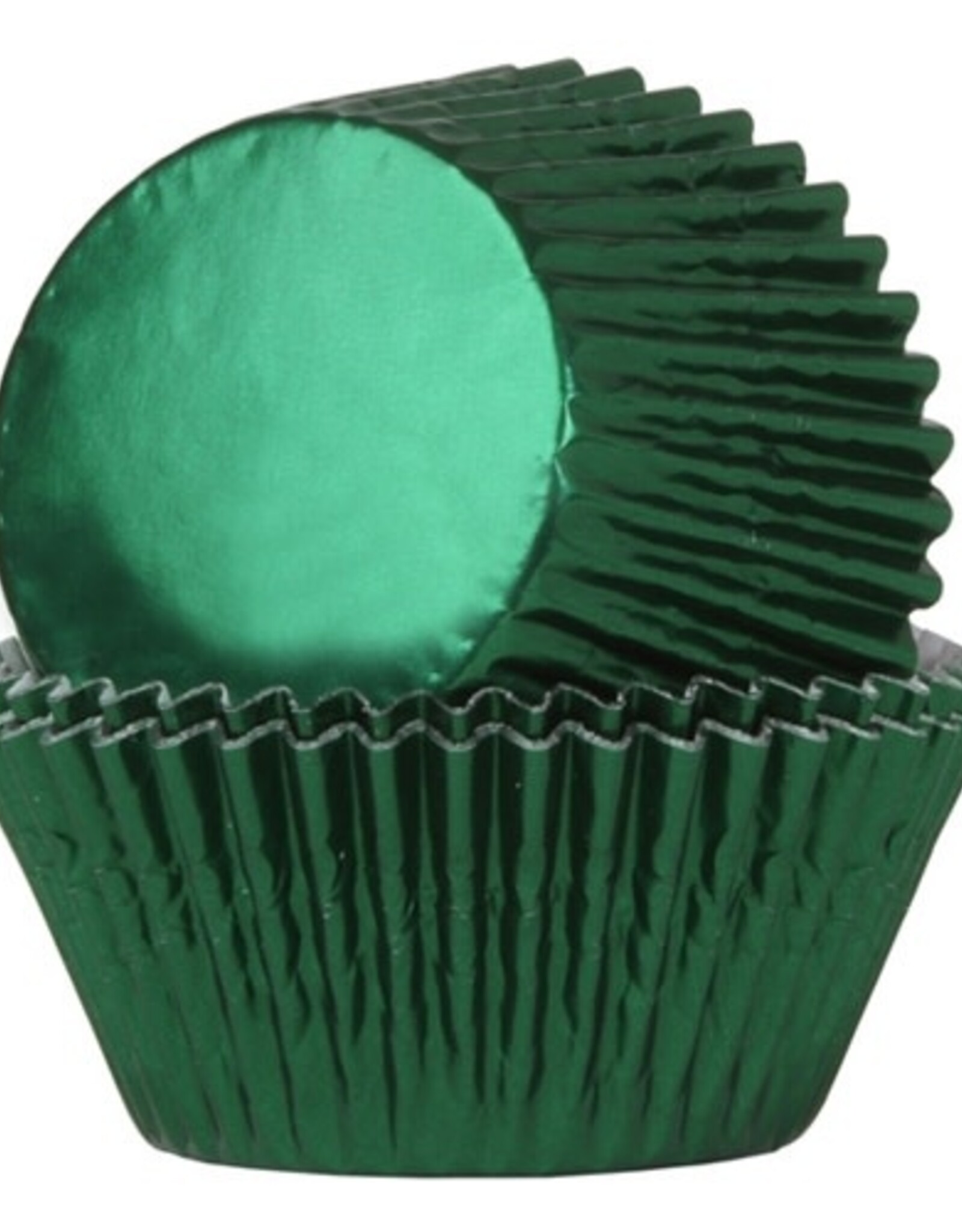 House of Marie House of Marie Baking Cups Folie Groen - pk/24