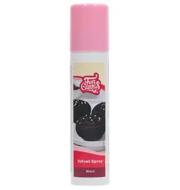 FunCakes FunCakes Velvet Spray Zwart 100 ml