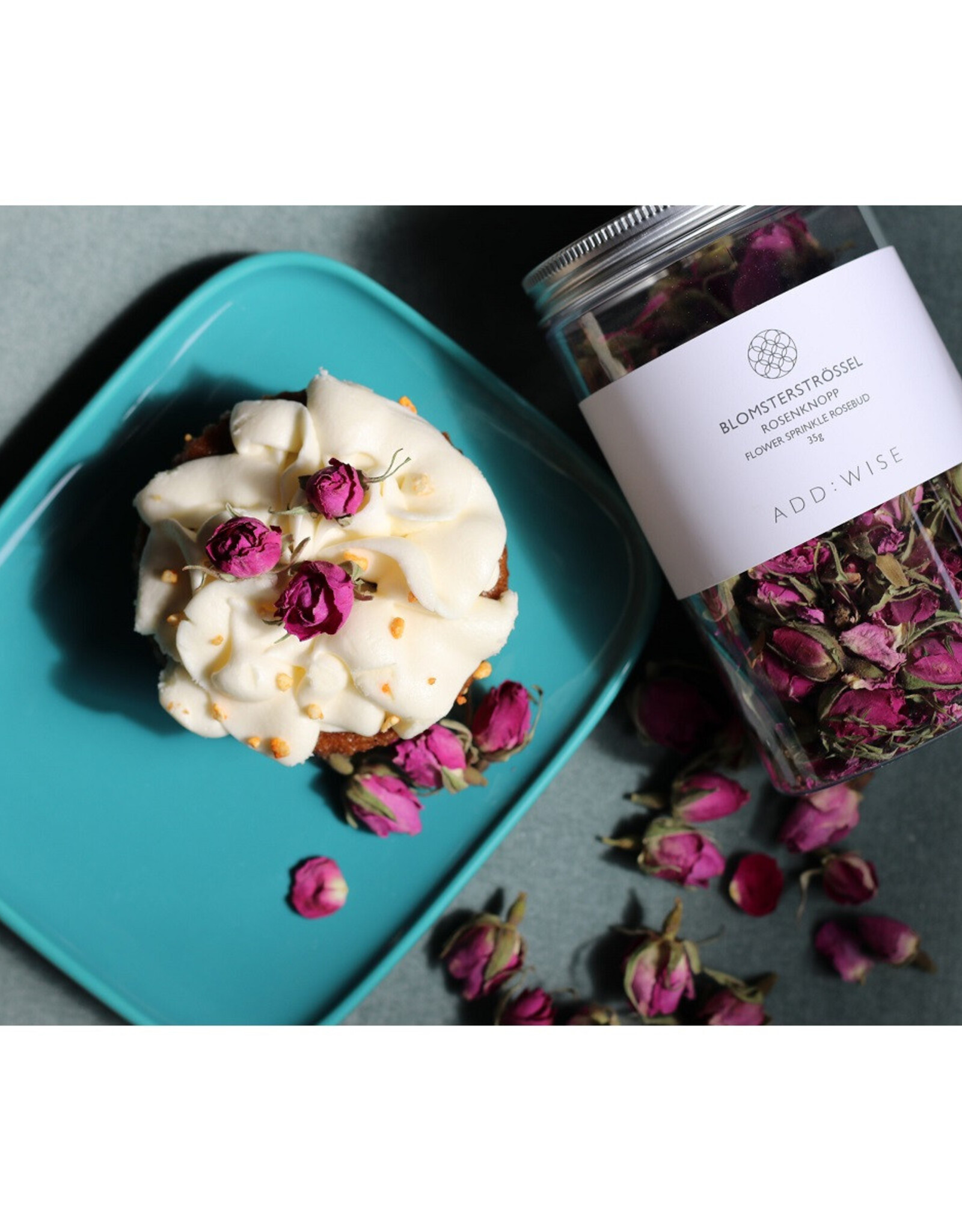 AddWise Eetbare Bloemen Rosebud (Rozenknop) 45 g