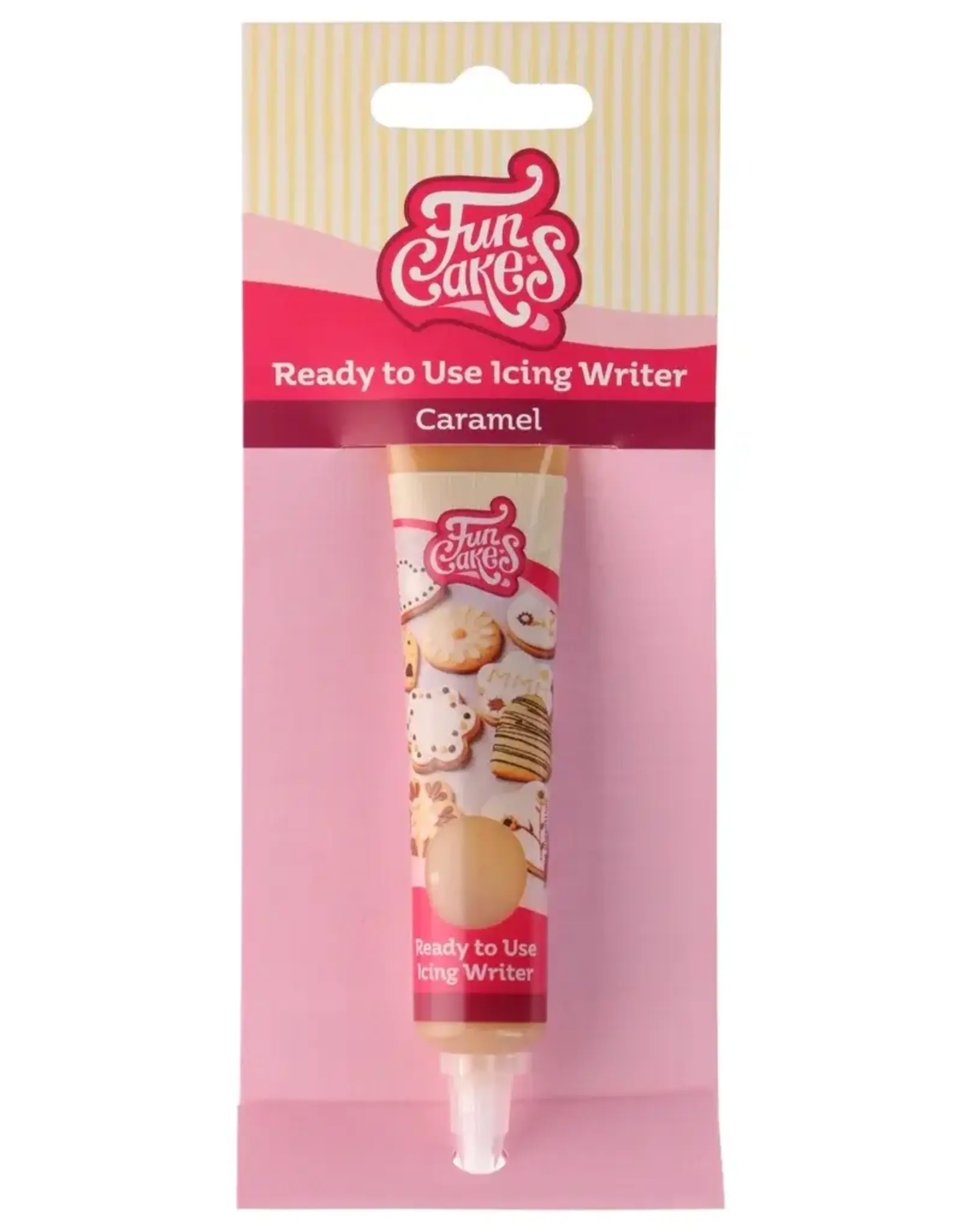 FunCakes FunCakes Ready to Use Icing Writer Karamel 25g