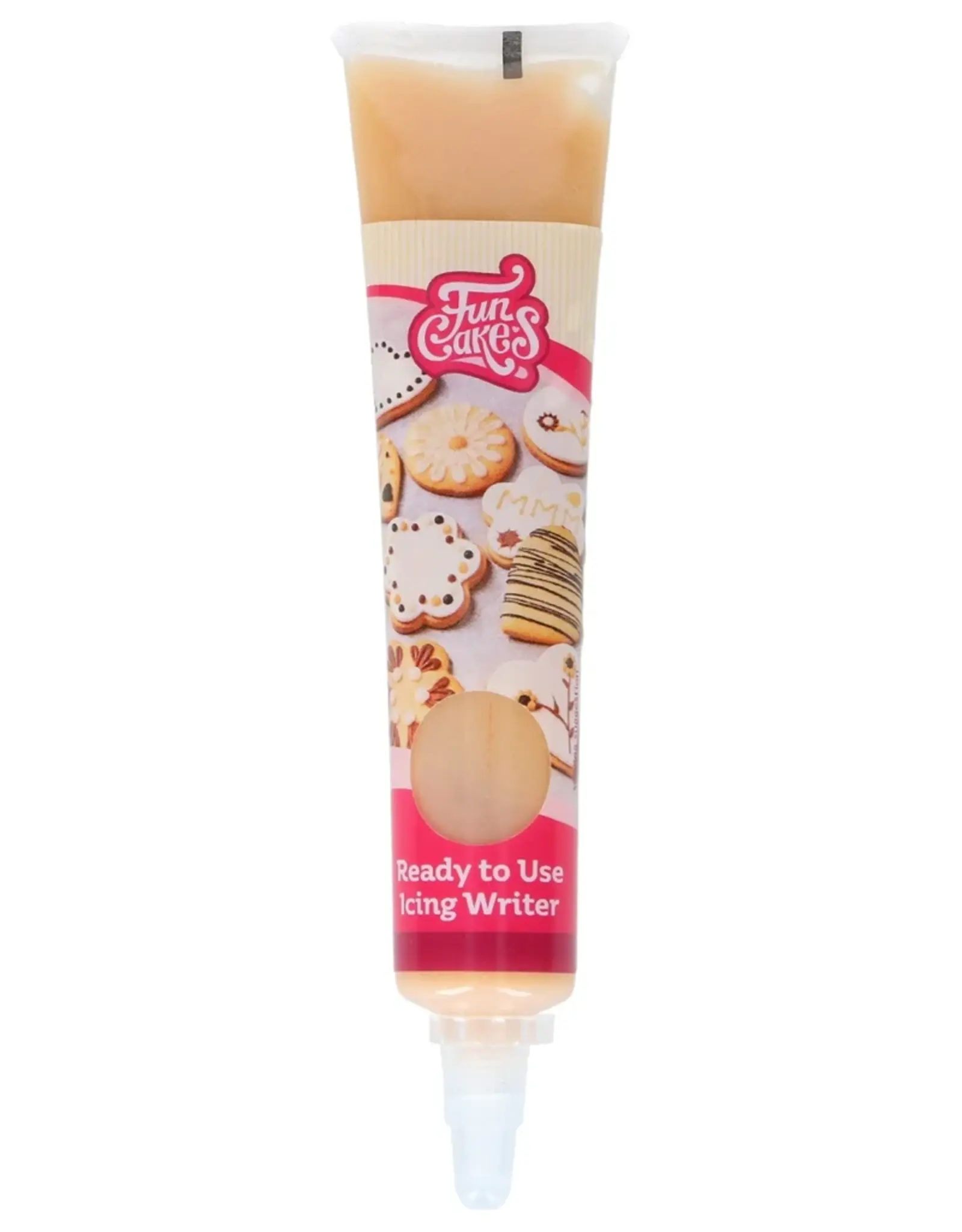 FunCakes FunCakes Ready to Use Icing Writer Karamel 25g