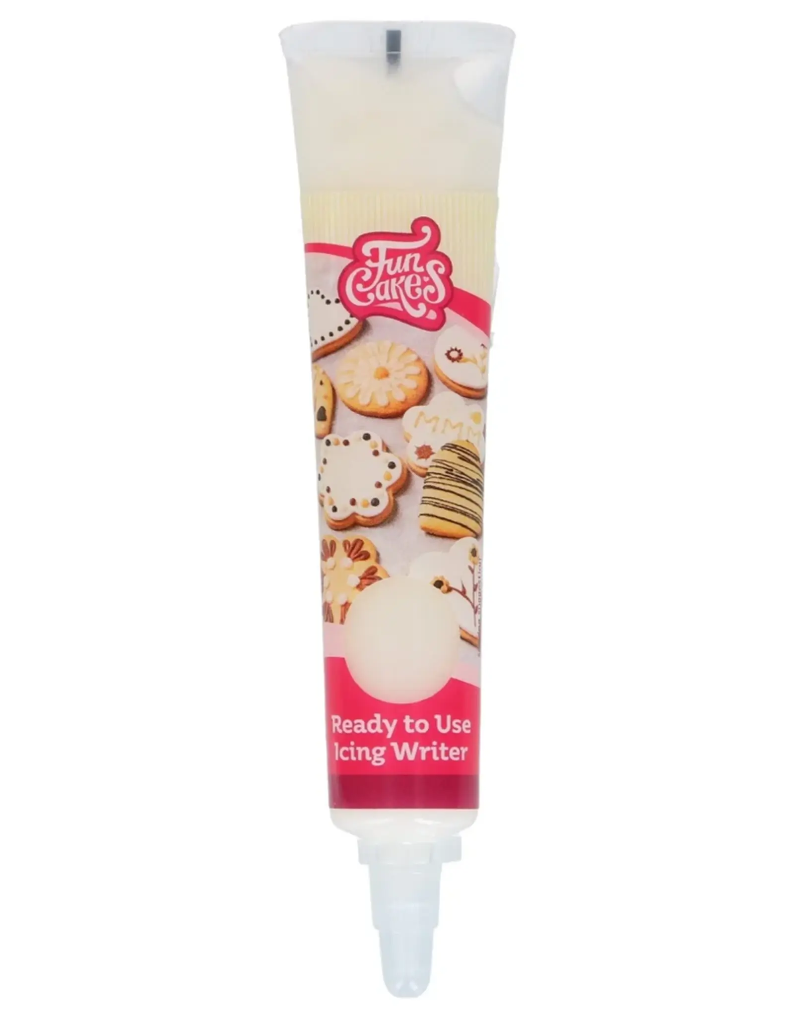 FunCakes FunCakes Ready to Use Icing Writer Witte Chocoladesmaak 25g