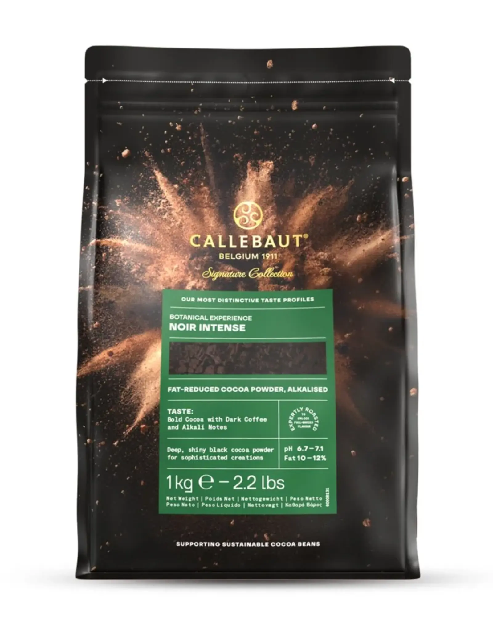 Callebaut Callebaut Cacaopoeder Noir Intense 1kg