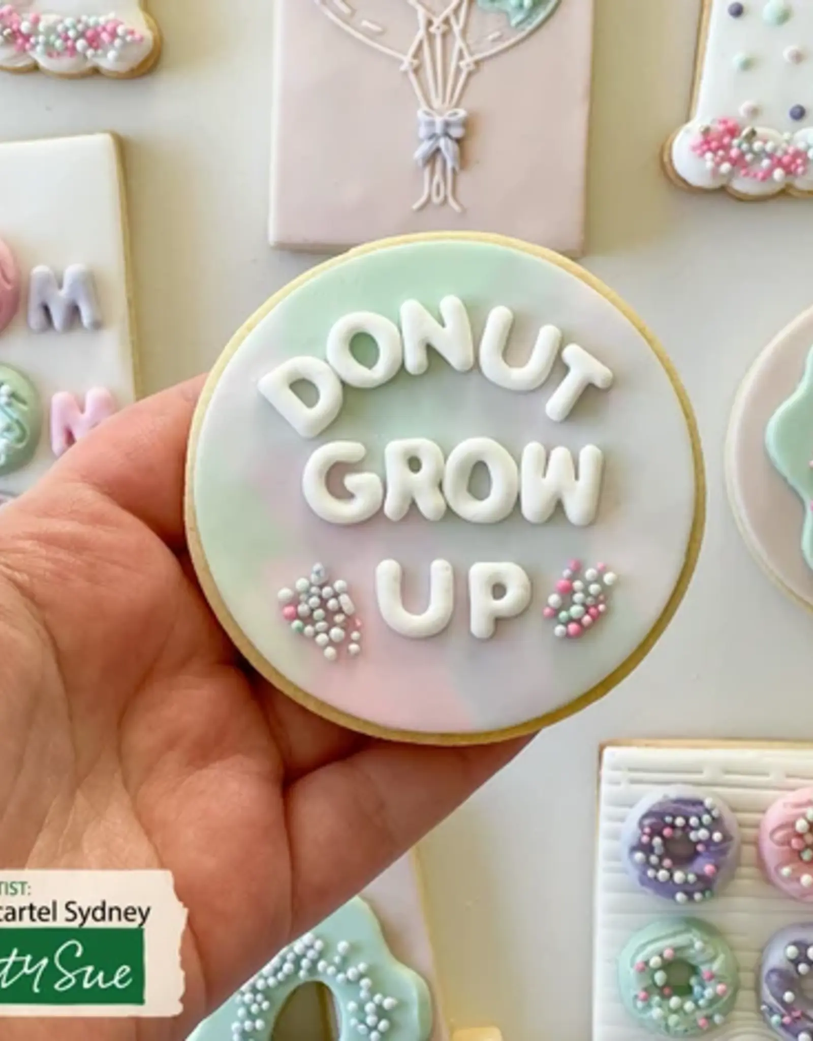 Katy Sue Designs Katy Sue Mould Domed Alphabet
