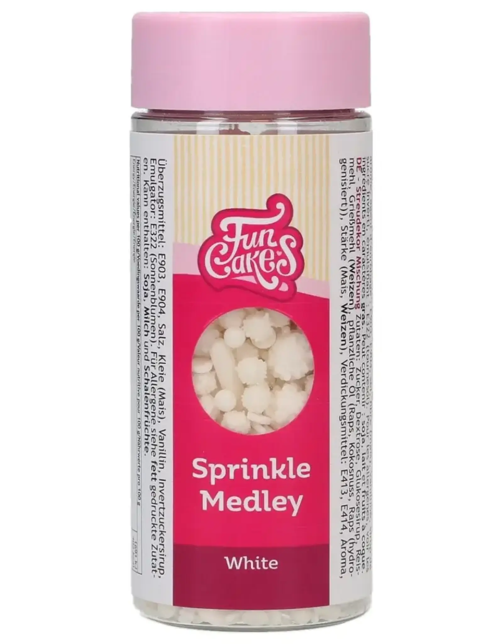 FunCakes FunCakes Sprinkle Medley Wit 65g