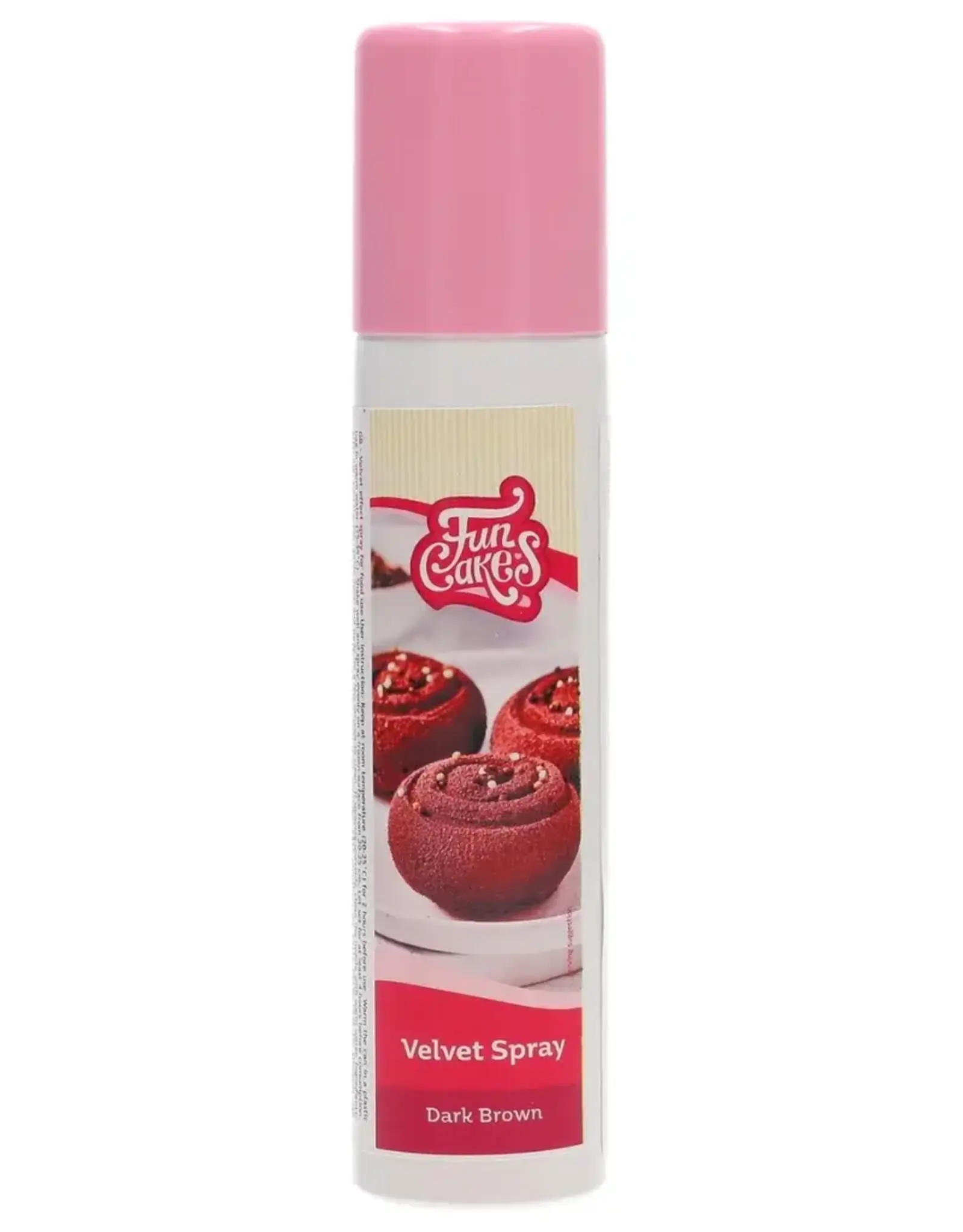 FunCakes FunCakes Velvet Spray Dark Brown 100 ml