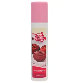 FunCakes FunCakes Velvet Spray Dark Brown 100 ml