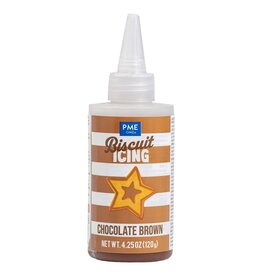 PME PME Biscuit Icing Chocolate Brown 120 gr