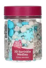 FunCakes FunCakes 3D Sprinkle Medley Frosty Winters 70g