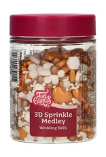 FunCakes FunCakes 3D Sprinkle Medley Wedding Bells 70g