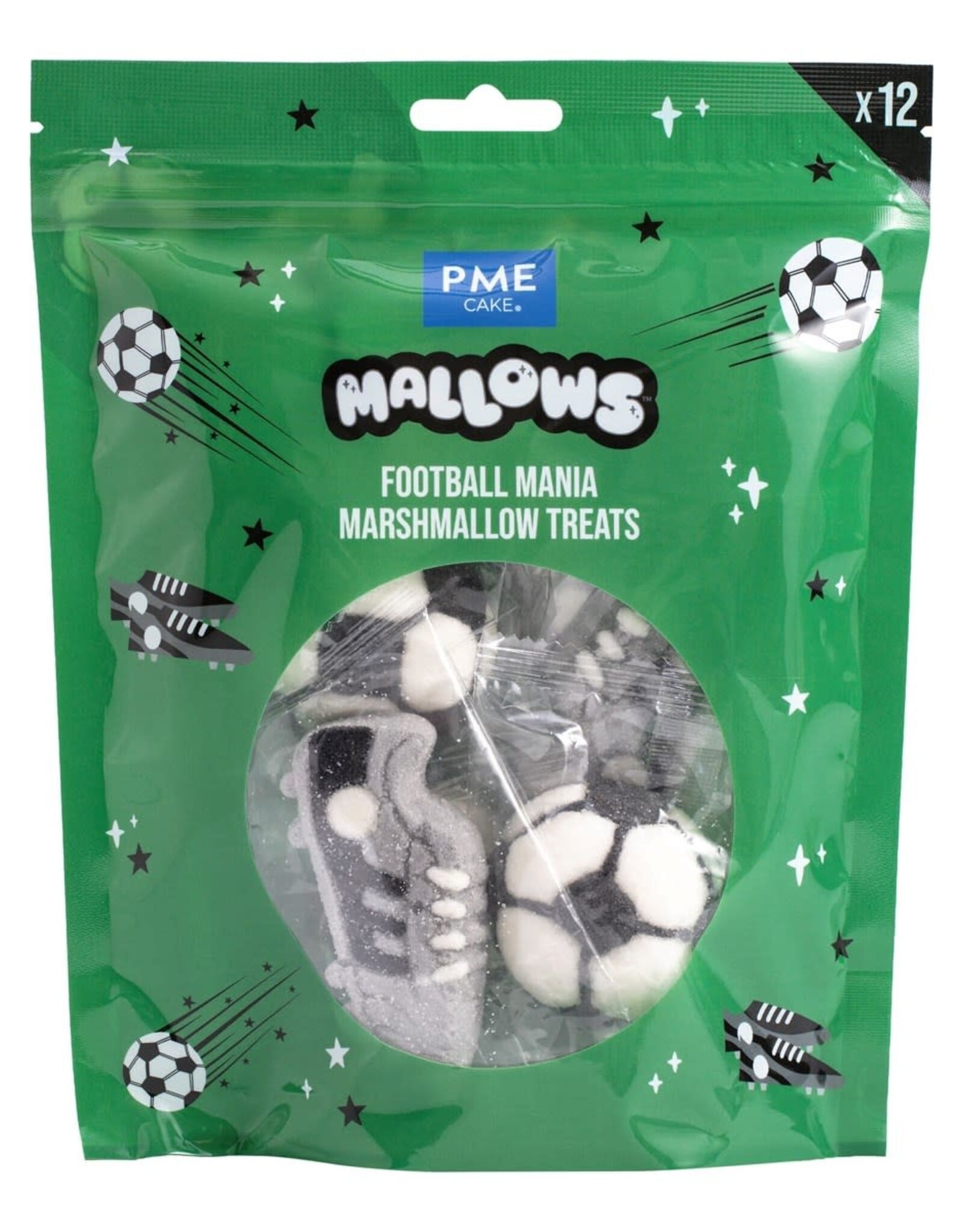 PME PME Marshmallow Voetbalgekte 12st.