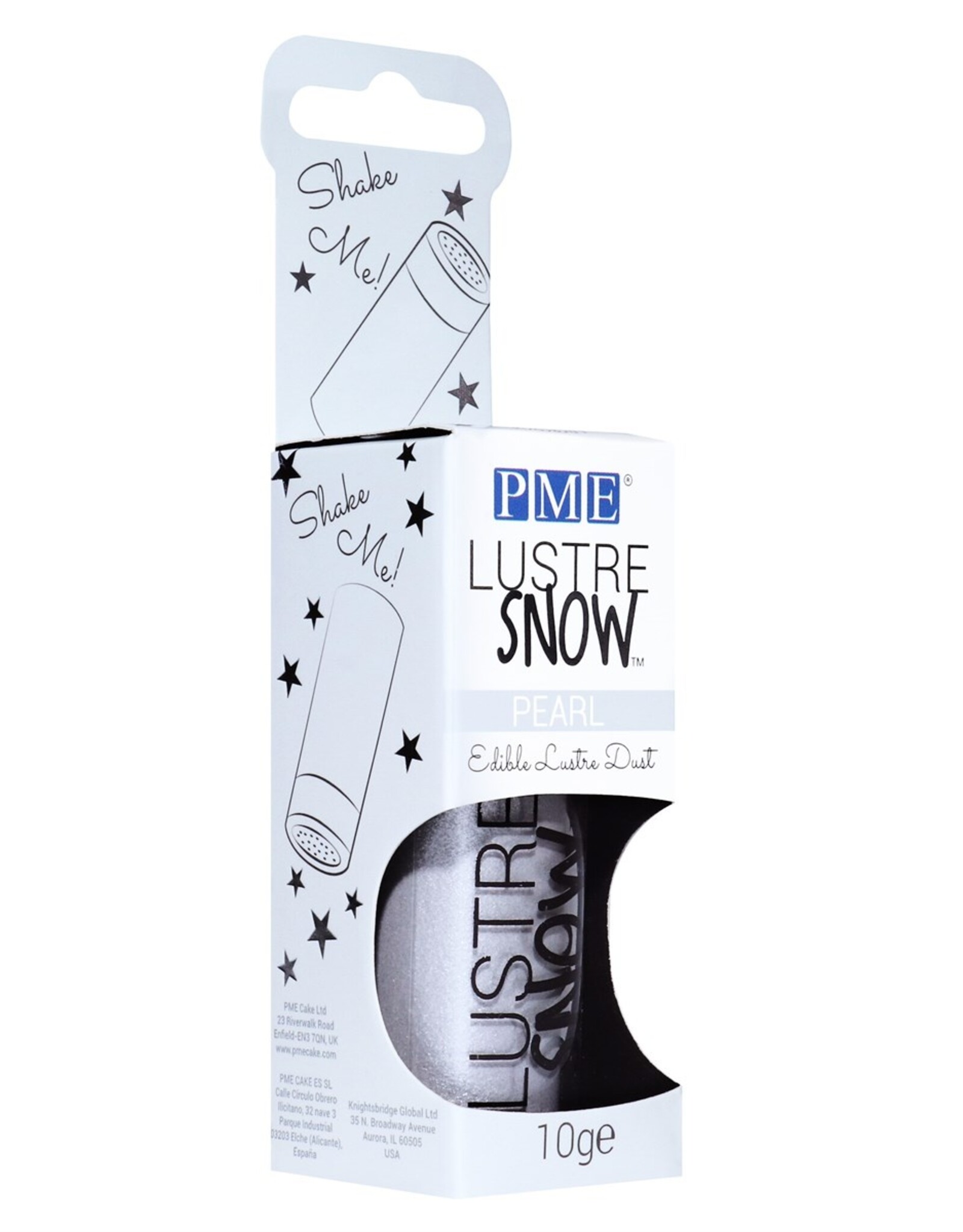 PME PME Edible Lustre Snow Pearl 10g