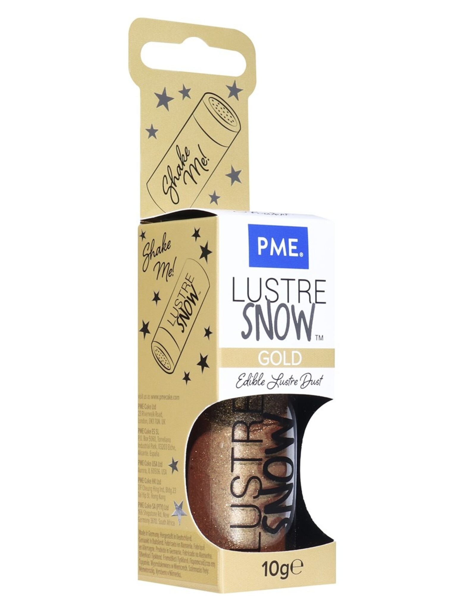 PME PME Edible Lustre Snow Gold 10g