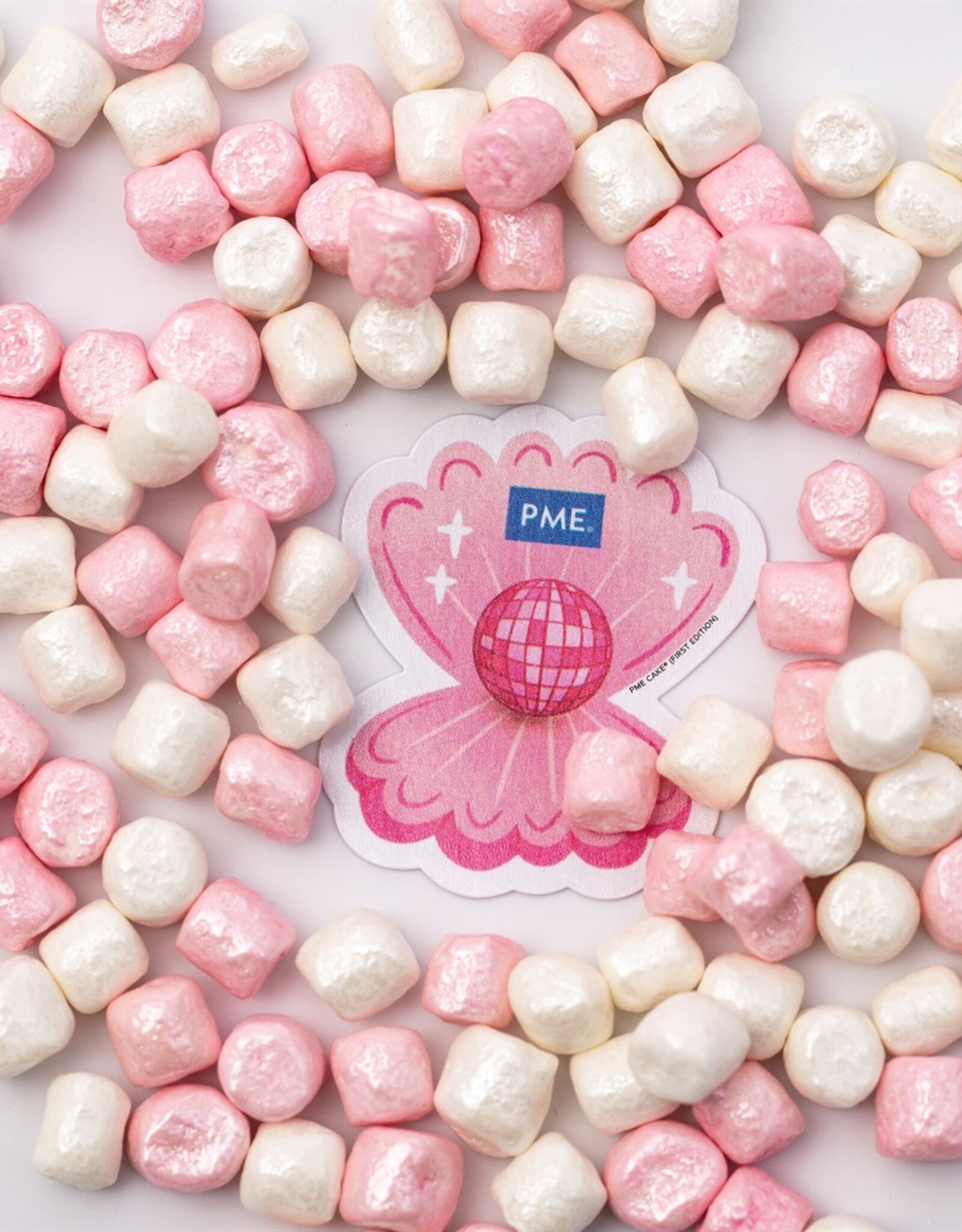 PME PME Crunch Mallows Roze & Wit