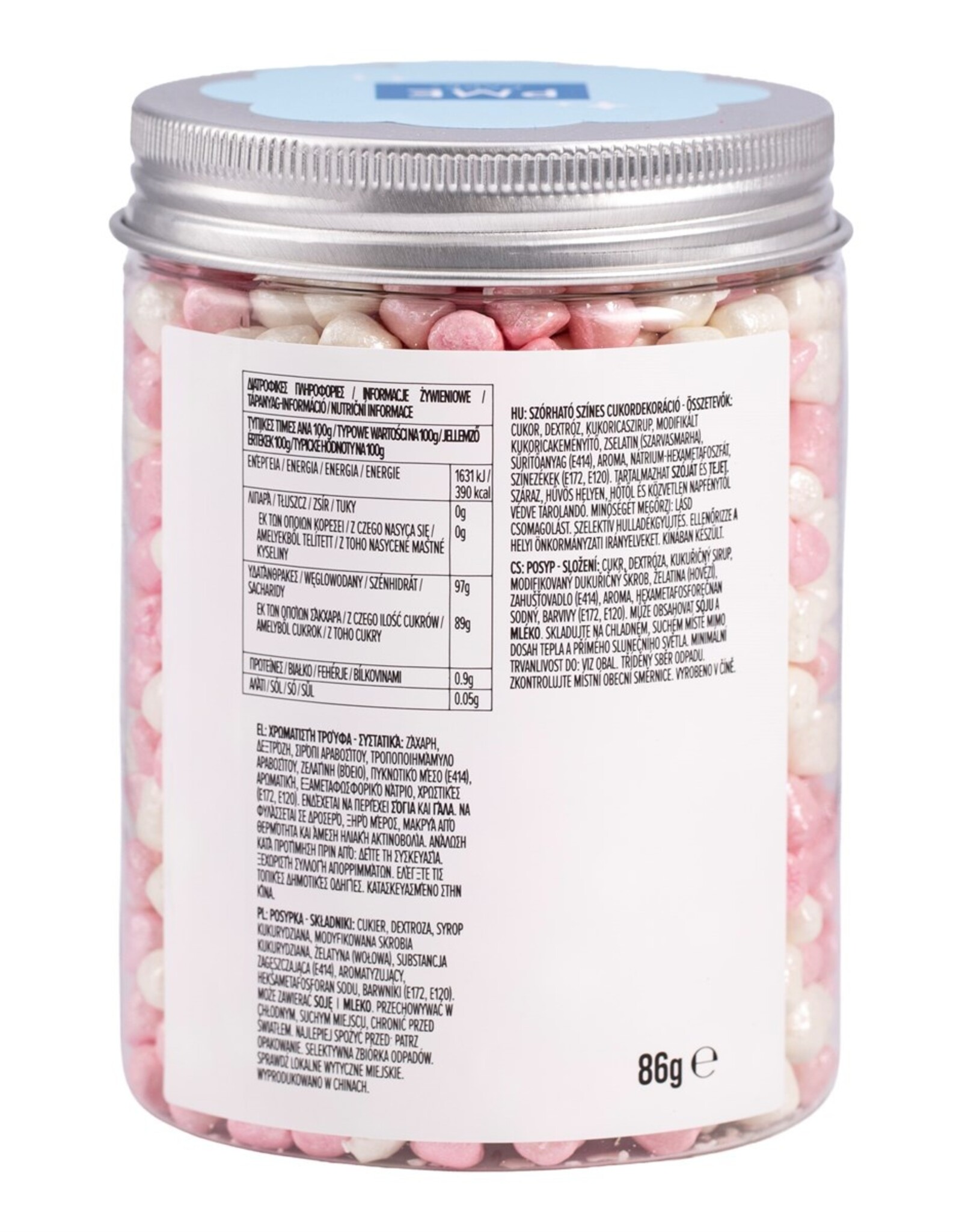 PME PME Crunch Mallows Roze & Wit