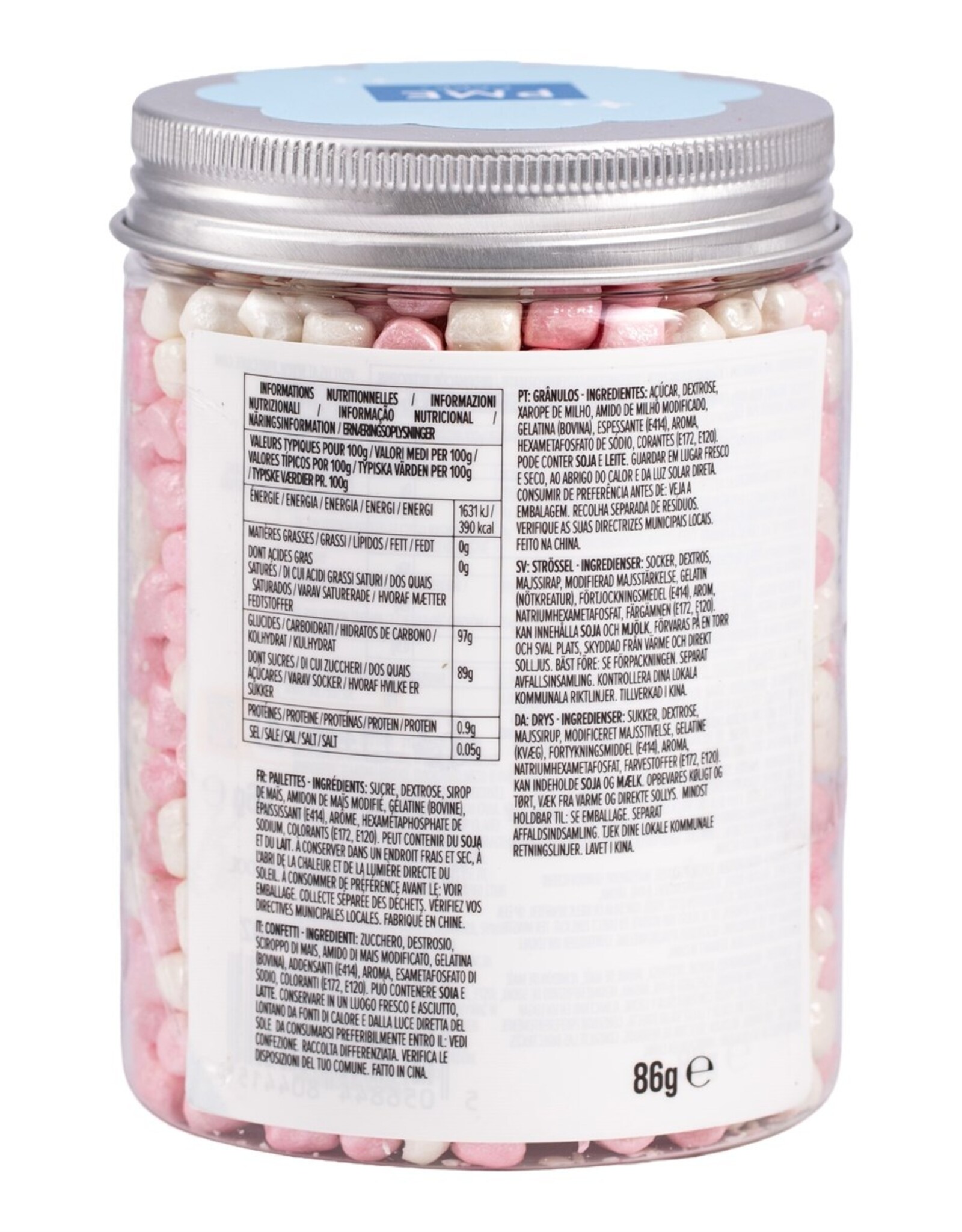 PME PME Crunch Mallows Roze & Wit