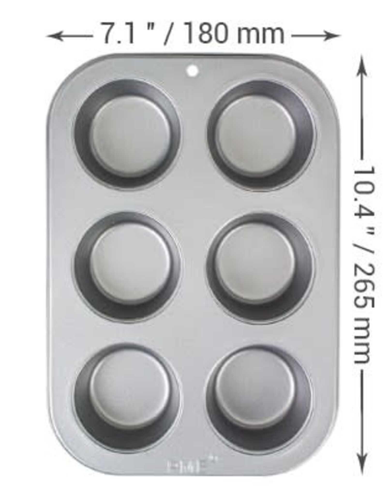 PME PME Non Stick Bakvorm Standaard Muffin Cup/6