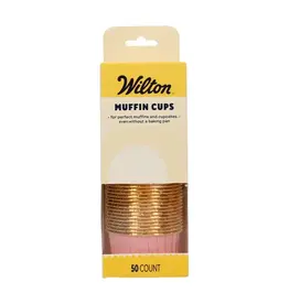 Wilton Wilton Muffin Cups Baby Roze set/50