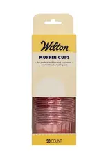 Wilton Wilton Muffin Cups Roze set/50