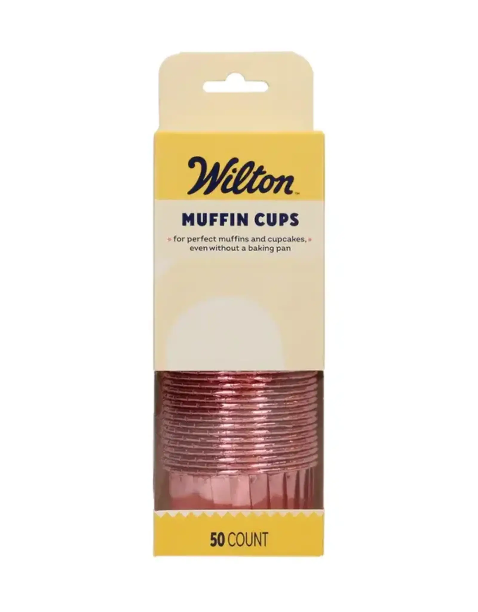 Wilton Wilton Muffin Cups Roze set/50