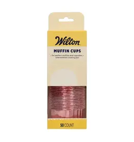 Wilton Wilton Muffin Cups Roze set/50