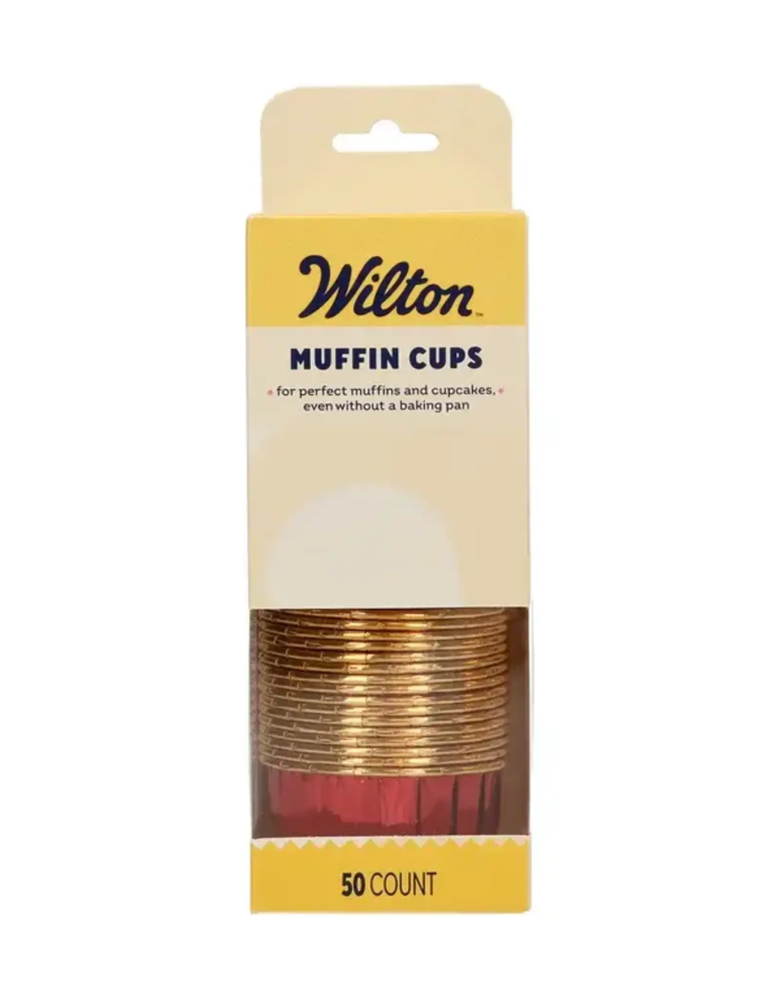 Wilton Wilton Muffin Cups Glanzend Rood set/50
