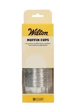 Wilton Wilton Muffin Cups Zilver set/50