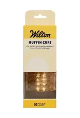Wilton Wilton Muffin Cups Bruin set/50