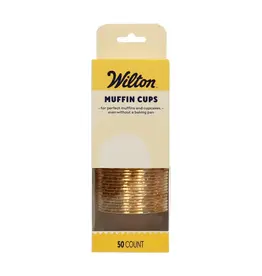 Wilton Wilton Muffin Cups Bruin set/50