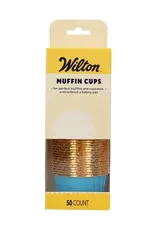 Wilton Wilton Muffin Cups Blauw set/50