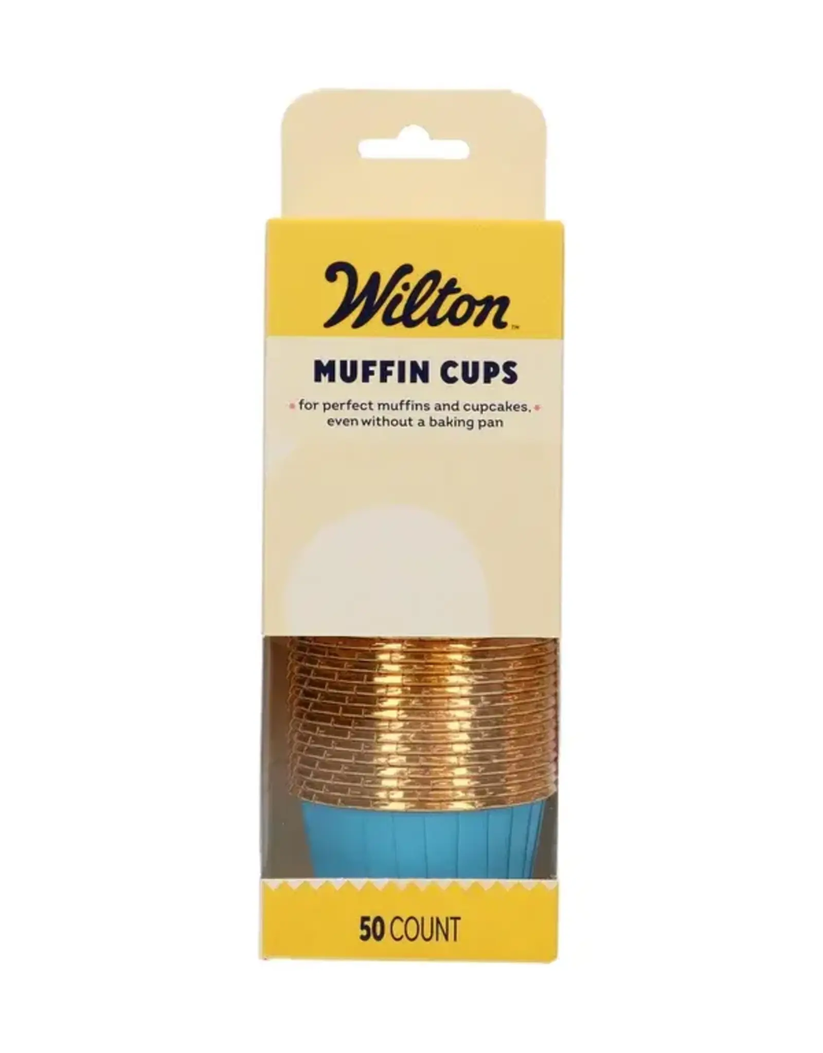 Wilton Wilton Muffin Cups Blauw set/50