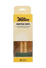 Wilton Wilton Muffin Cups Donkergroen set/50