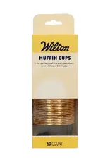 Wilton Wilton Muffin Cups Zwart set/50
