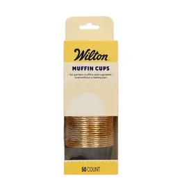 Wilton Wilton Muffin Cups Zwart set/50