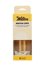 Wilton Wilton Muffin Cups Marmer Wit set/50