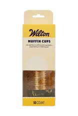 Wilton Wilton Muffin Cups Marmer Zwart set/50